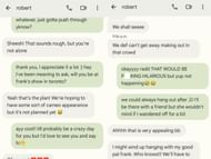 Robert allegedly made some inappropriate comments against the victim (Image via X)